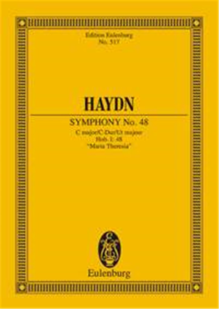 Sinfonia N. 48 Do (Maria Theresia) (Praetorius)